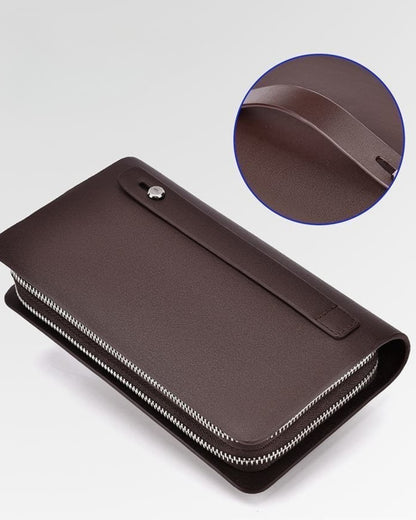 Portefeuille Homme Premium – Cuir Organisé Grande Capacité