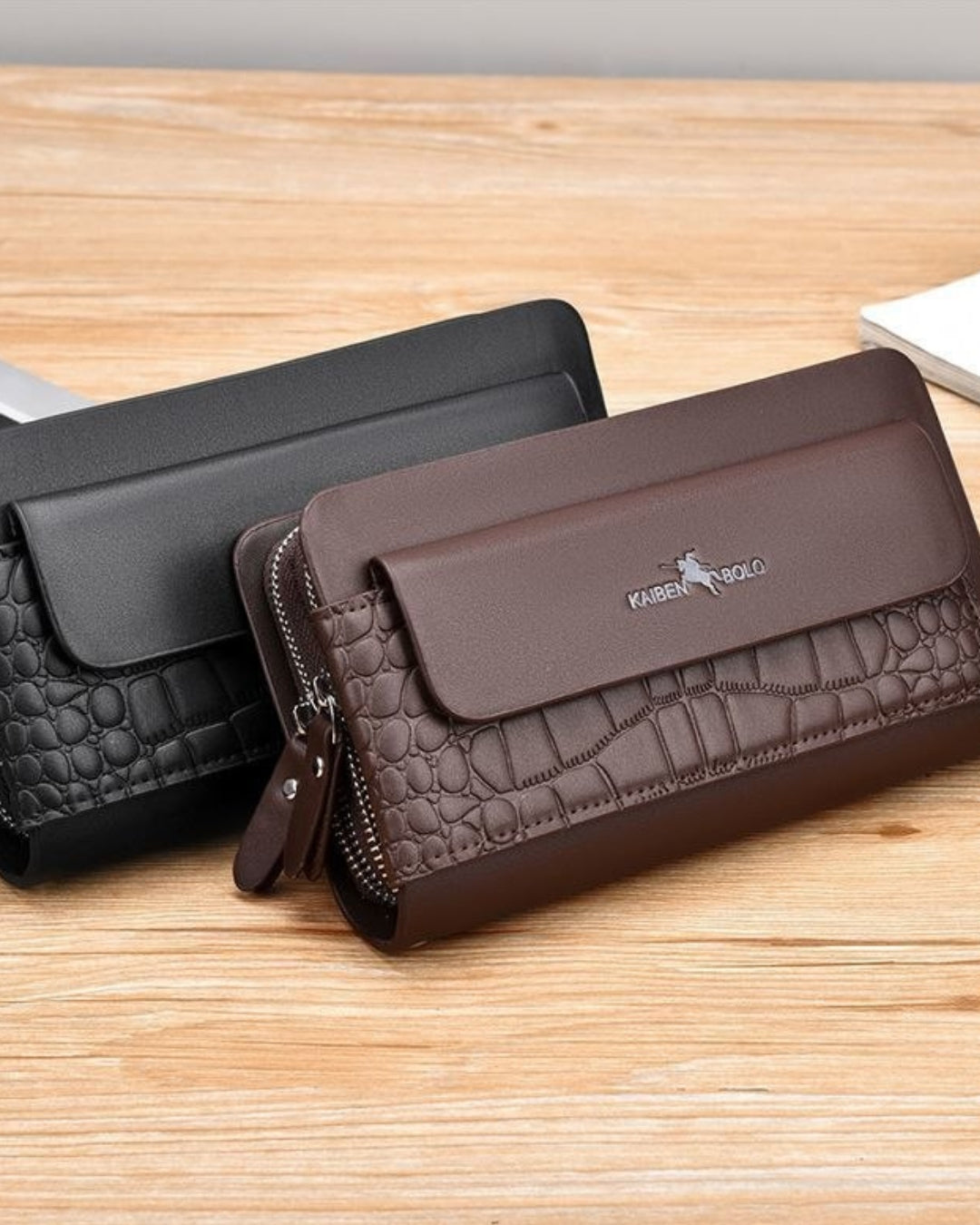 Portefeuille Homme Premium – Cuir Organisé Grande Capacité