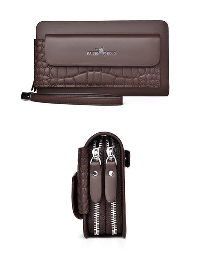 Portefeuille Homme Premium – Cuir Organisé Grande Capacité