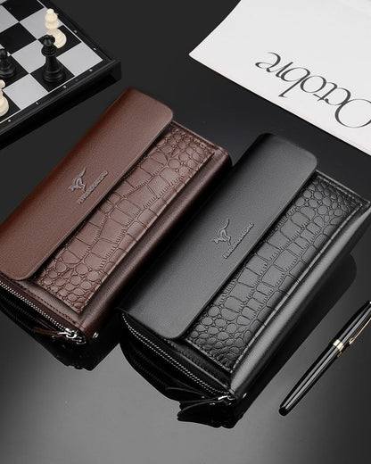 Portefeuille Homme Premium – Cuir Organisé Grande Capacité
