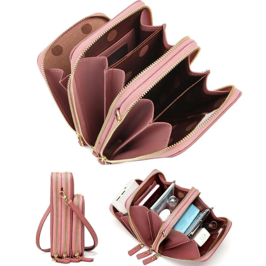 Mini Sac Portefeuille Multi-Compartiments