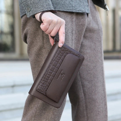 Portefeuille Homme Premium – Cuir Organisé Grande Capacité