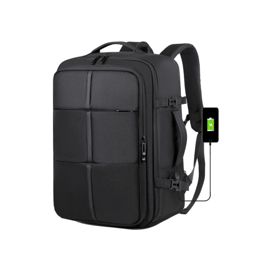 Sac à Dos Connecté Pro – Grande Capacité & Port USB