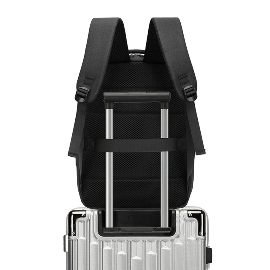 Sac à Dos Antivol Design Futuriste – Coque Rigide & Port USB