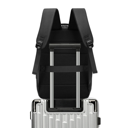 Sac à Dos Antivol Design Futuriste – Coque Rigide & Port USB