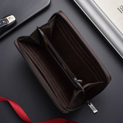 Portefeuille Homme Minimal – Design Épuré & Grande Capacité