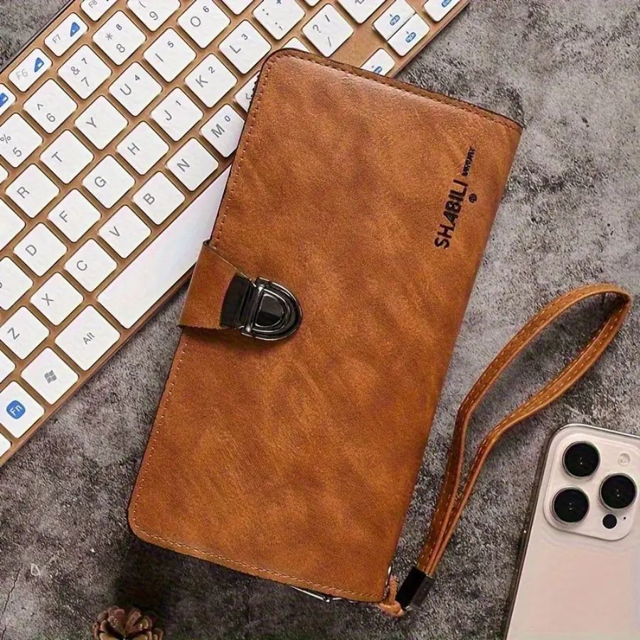 Portefeuille Class Lock – Élégance AK Pro