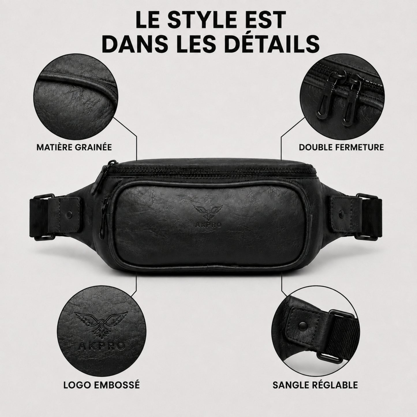 KAVEN™ Vintage Belt Bag