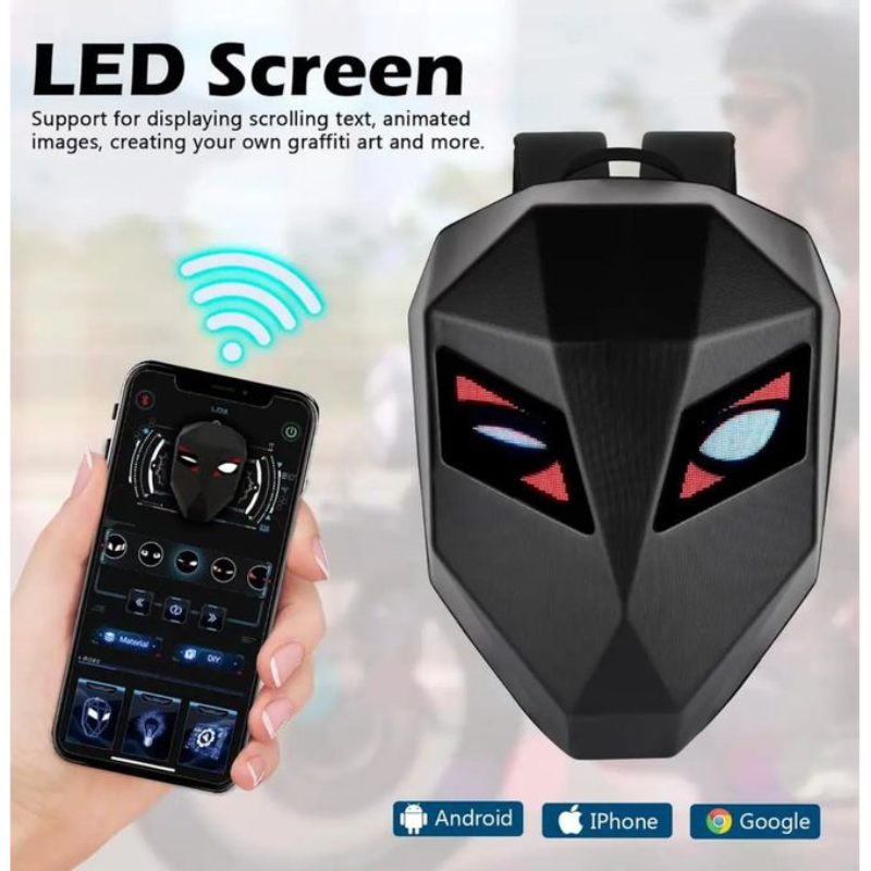 Sac à Dos LED Intelligent – Design Futuriste & Connecté