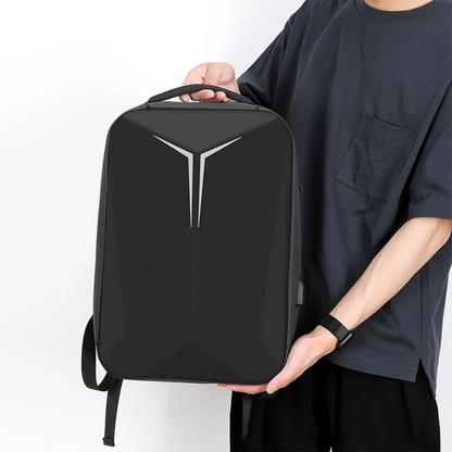 Sac à Dos Antivol Design Futuriste – Coque Rigide & Port USB