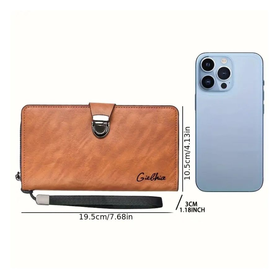 Portefeuille Class Lock – Élégance AK Pro