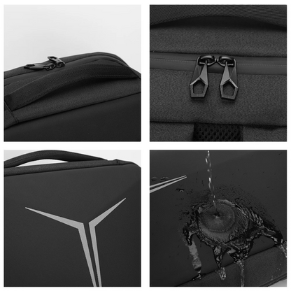 Sac à Dos Antivol Design Futuriste – Coque Rigide & Port USB