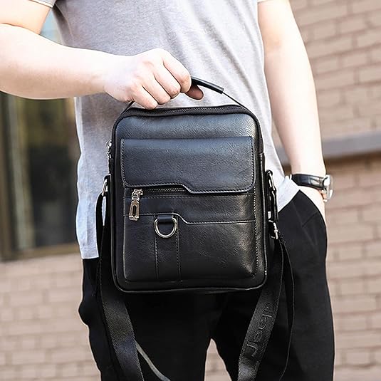 Sac Bandoulière Vaxo en Cuir Master Qualité