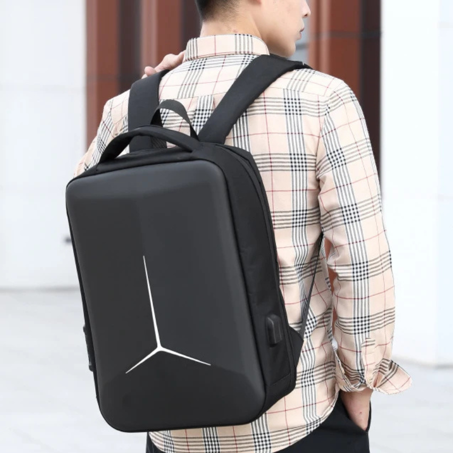Sac à Dos Antivol Professionnel – Design Rigide & Port USB Intégré