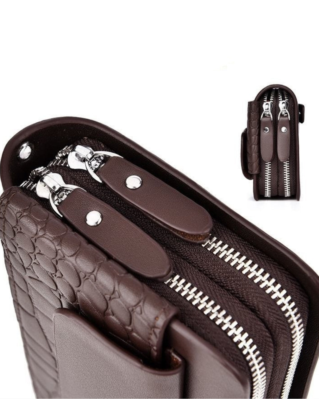 Portefeuille Homme Premium – Cuir Organisé Grande Capacité