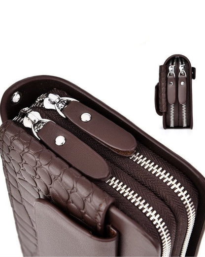 Portefeuille Homme Premium – Cuir Organisé Grande Capacité