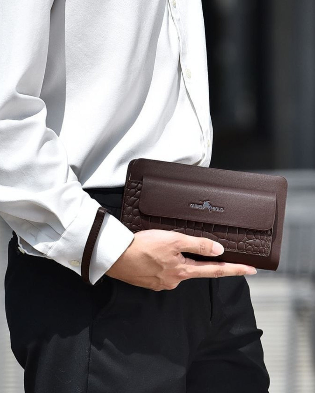 Portefeuille Homme Premium – Cuir Organisé Grande Capacité