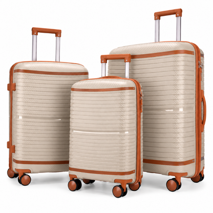 Set de 3 valises noires à roulettes AKPRO ATLAS™