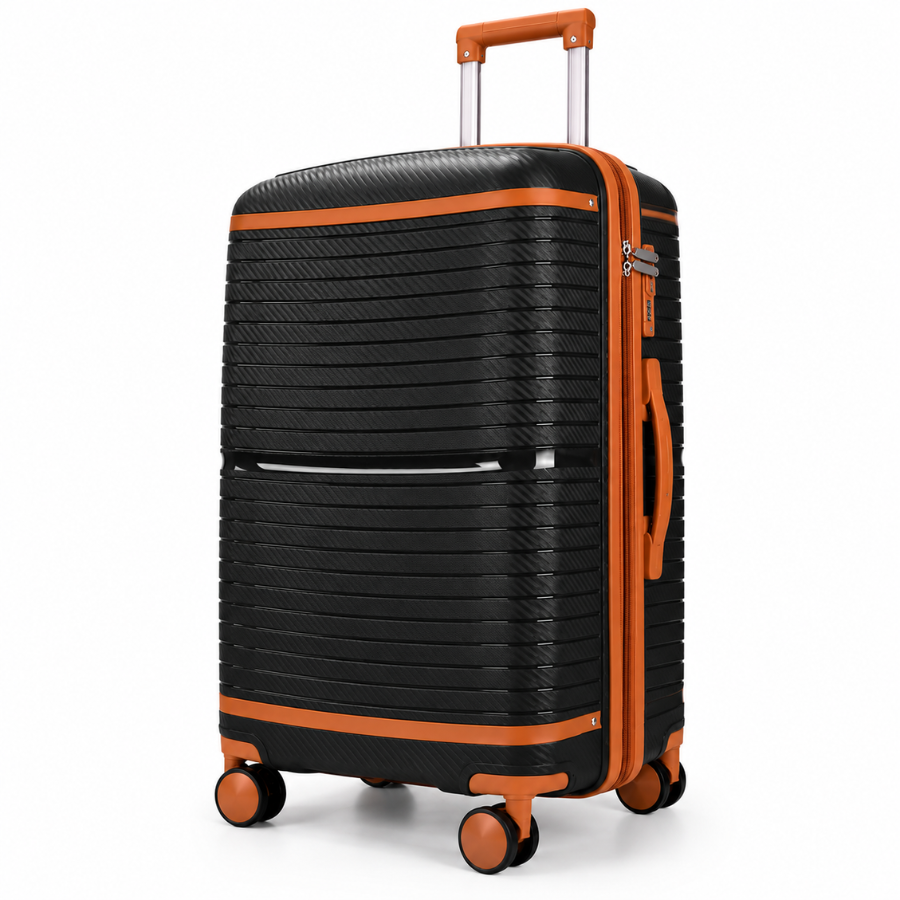Set de 3 valises noires à roulettes AKPRO ATLAS™