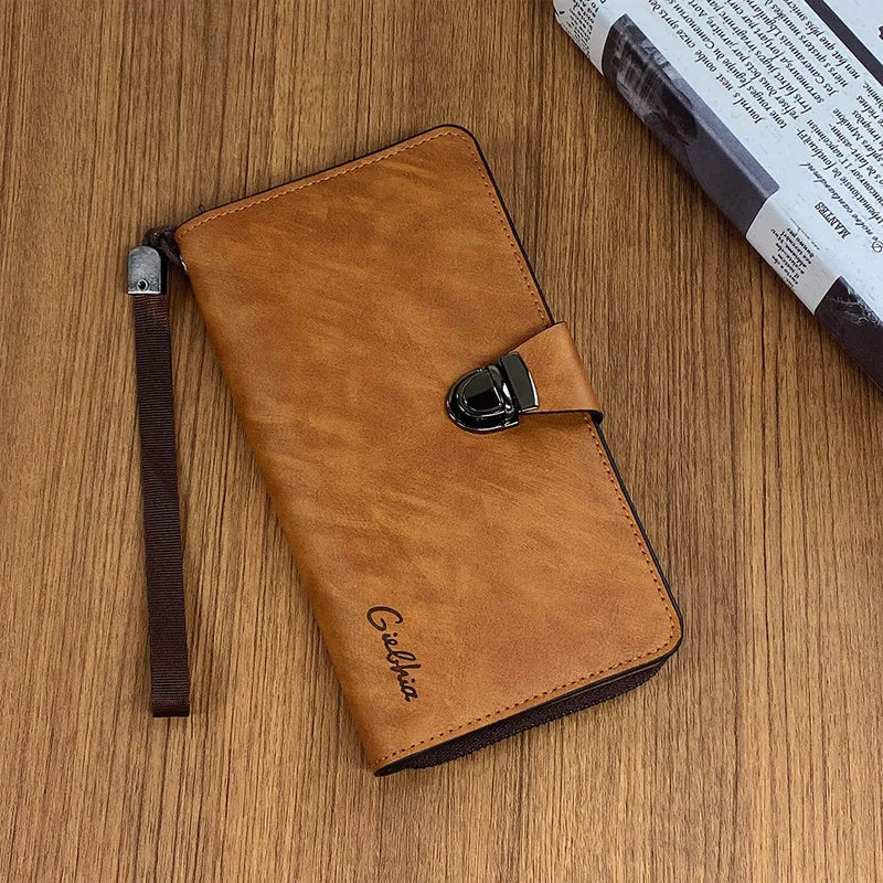 Portefeuille Class Lock – Élégance AK Pro