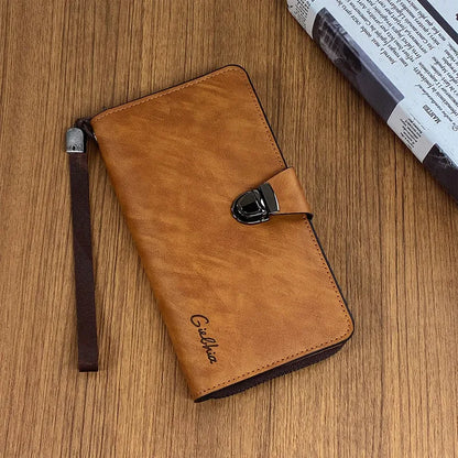 Portefeuille Class Lock – Élégance AK Pro