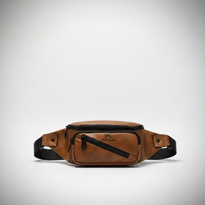 Banane Vintage en Cuir – Élégance & Praticité