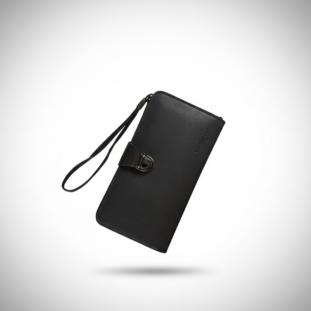 Portefeuille Class Lock – Élégance AK Pro