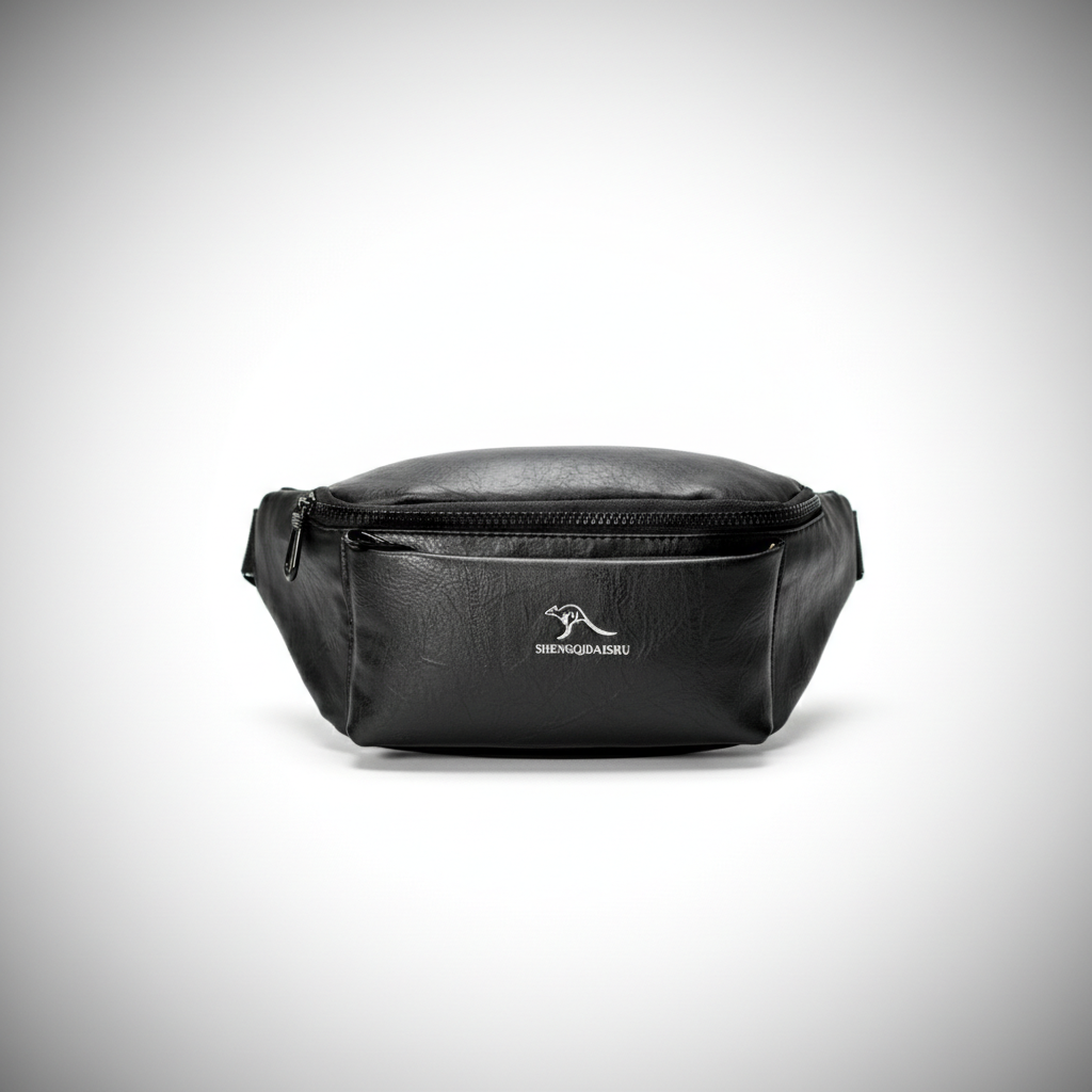 Banane Vintage en Cuir – Élégance & Praticité