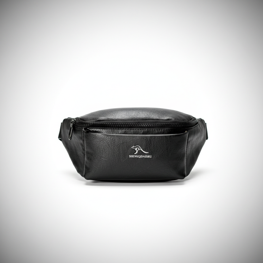 Banane Vintage en Cuir – Élégance & Praticité